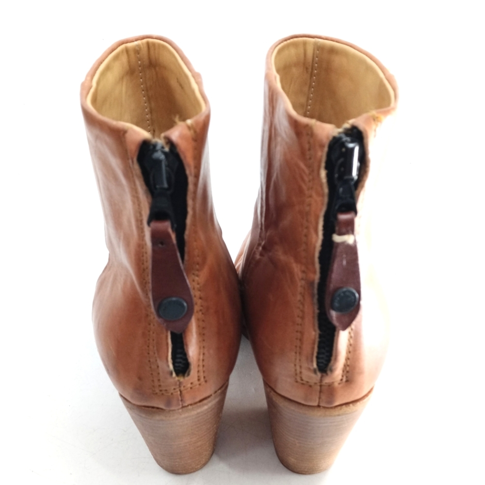 Rag And Bone Newberry Chestnut Perforated Ankle B… - image 6